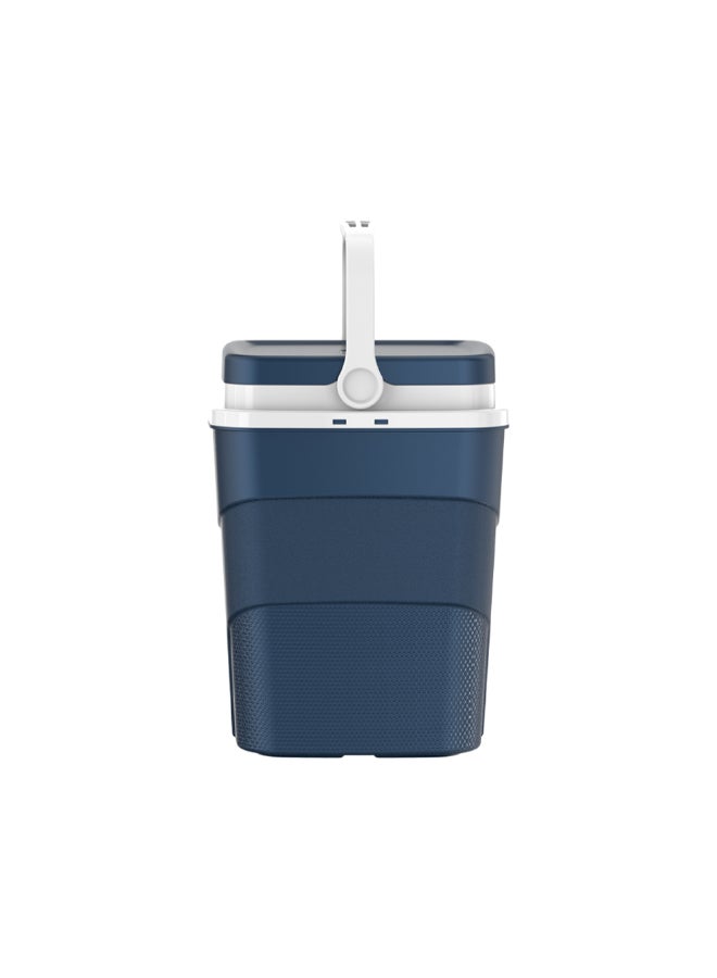 كوزموبلاست تشيلبوكس صندوق ثلج خفيف الوزن ومتين أزرق لؤلؤي وأبيض 12 لتر IFEPCB012PB - Image 2